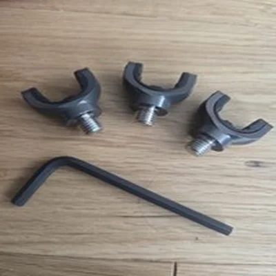 3x Jag Prolite Grey small Lockdown Butt Grips top cond rare carp tackle