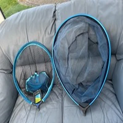 Preston 'MATCH' Landing Nets (x2) - 14"/36cm + 18"/46cm - VGC (one repaired)