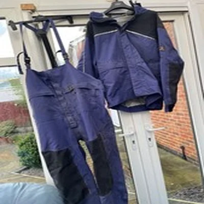 Halkon Hunt 'GORETEX SUIT' - Jacket + Bib 'n' Brace - UK Custom Made - Well used