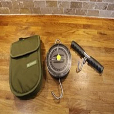 SABER 60LB SCALES & POUCH + WEIGH BAR RRP £50 CARP SETUP FISHING