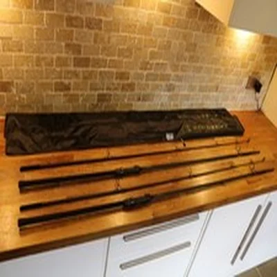 2 KORDA KAIZEN GREEN 10FT 3.5LB T/C CARP RODS RRP £200 FISHING SET UP ROD