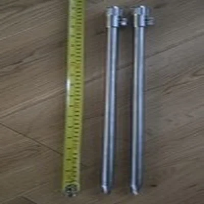 2x Jag Products 18" extendable lever loc Bank Sticks bankstick carp tackle setup