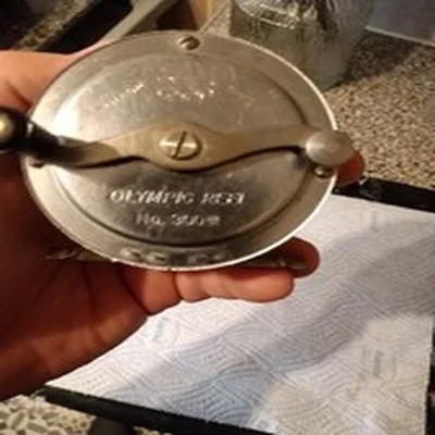 Vintage Fishing Reel Olympic Reel No. 300 No 300 Japan Made Earlier Version Rare