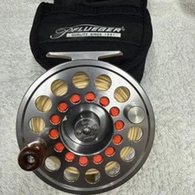 Pflueger Trion 1934 Salmon Fly Reel – With Case