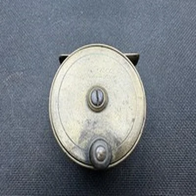 Allcock & Co Brass Fly Reel 2 3/4" – Antique Trout Reel 117 Victoria St London