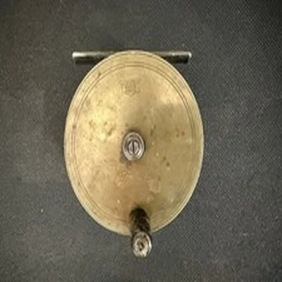 P.D. Malloch Perth Brass Fly Reel 4" – Antique Salmon Trout Reel Scotland