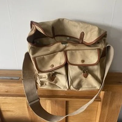 Brady Halesowen Vintage Canvas Leather Fly Fishing Bag