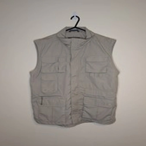 Regatta Beige Utility Gilet Bodywarmer Mens Size S Multi Pocket Outdoor Vest 053