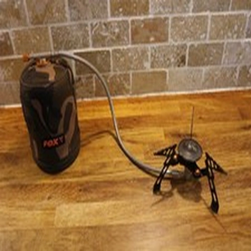 FOX STOVE + GAS & CAMOLITE POUCH CARP SET UP FISHING COOKER CAMPING COMPACT