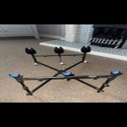 NBRICE Gunsmoke Grey Carbon 3 Rod pod (Rests And Alarms NOT Included)