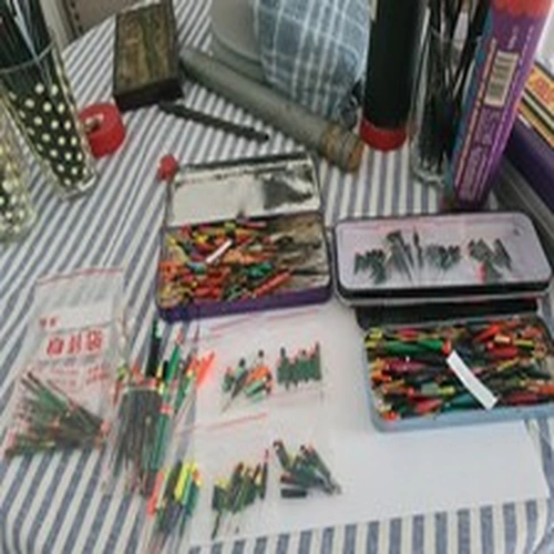 Pole Fishing Floats. Over 265 Pieces.