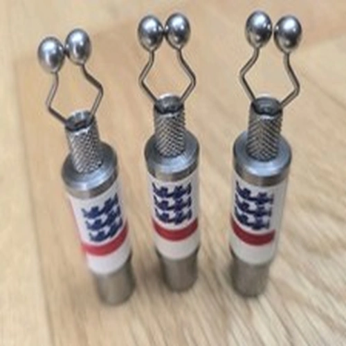 3x Solar Tackle Flouro  Indicator Heads/Bobbins Staonless Fittings Carp Fishing.
