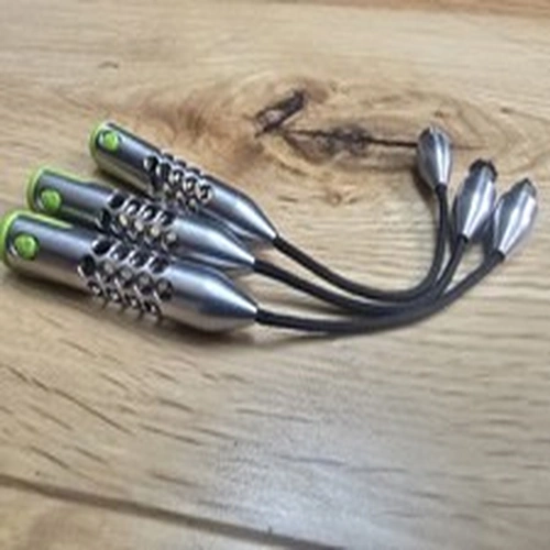 3x JAG Products Stainless 316 MK1 Safeliner Indicators Green Inserts Carp Tackle