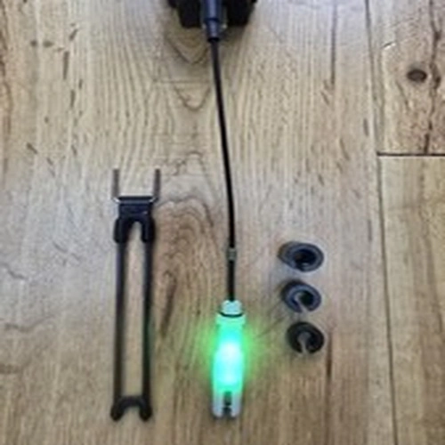 Delkim Opal Slimlite green with Drag Weights Duo Carb carp tackle