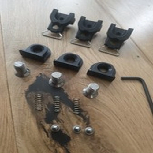 Delkim D-Lok complete Quick Release System x 3 - for TXI EV Plus bite alarms