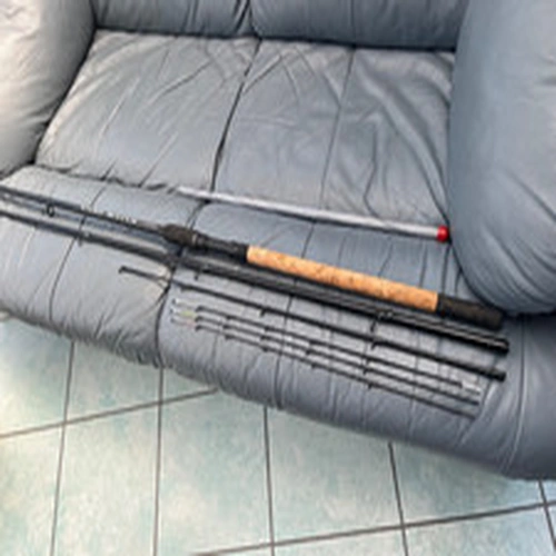 Leeda 'CARP MATCH FEEDER' 11ft Feeder Rod - 3 Tips - Fair condition