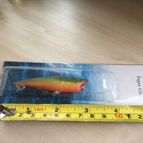 Pike Fishing Lure Popper 6.5 cm. Game Fishing Spinner
