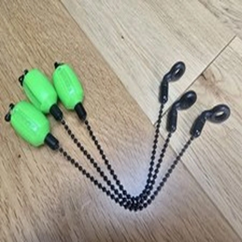Fox Black Label Dumpy Bobbins X 3 Green complete fit delkim neville bite alarms
