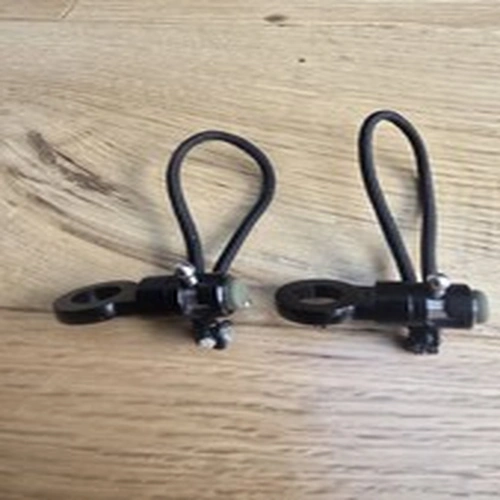 2 x JAG Products Prolite Black buzz bar Rod Lockers & Cords carptackle setup