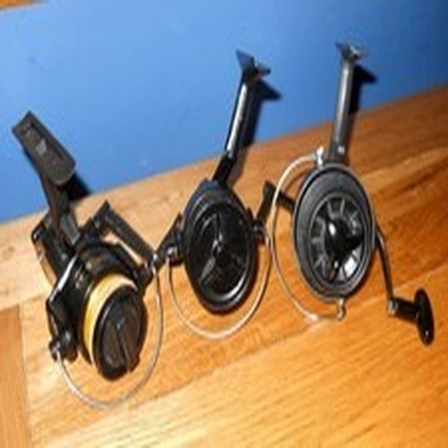 Collecton of THREE Small Vintage Spinning Fishing Reels