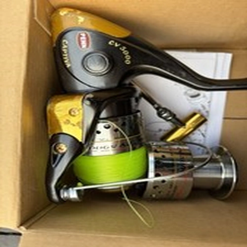 Spinning Fishing Reel Penn Captiva 5000 Boxed With Unused Spare Spool.