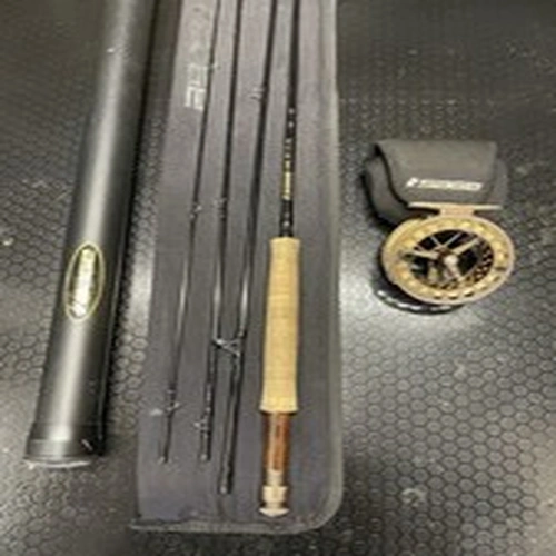 Sage One 8' 6 #5 Weight Fly Rod and Sage Click IV Fly Reel with Case and Line