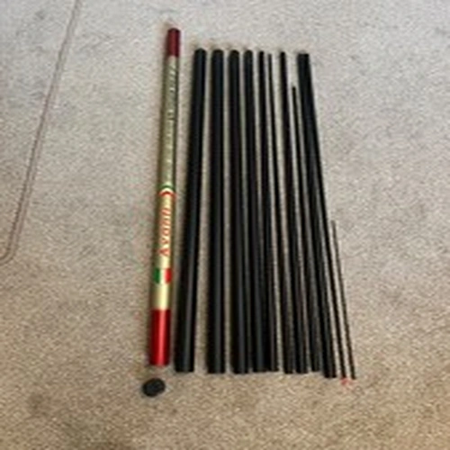 Avanti 'STAND & DELIVER' 8m Power Margin Pole - 3 Top Kits - Starter pole - VGC