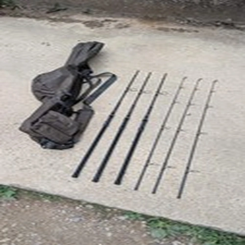 ESP QuickDraw 4k 3 X 10ft 3.5TC Carp Fishing Rods and Quiver