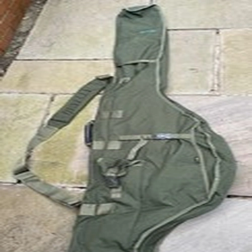Aqua Products Green Fishing Rod Carry Case with Shoulder Strap