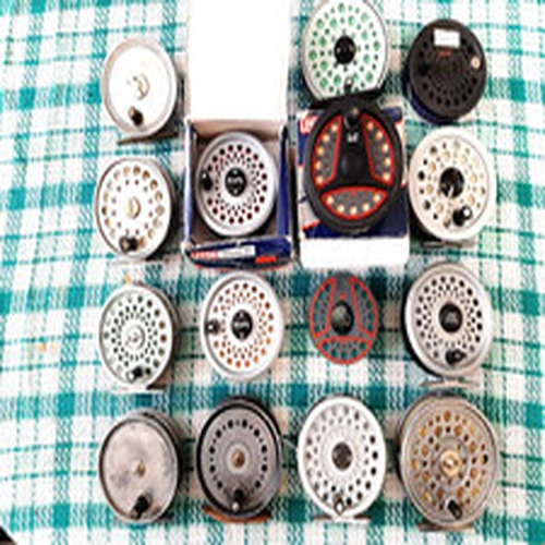 Fly fishing reels used