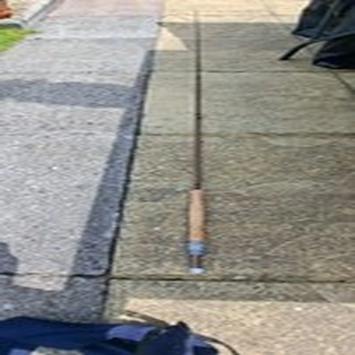 VINTAGE BRUCE & WALKER 'ORTHODOX 7' TROUT  FISHING ROD 2 PIECE 8'6"