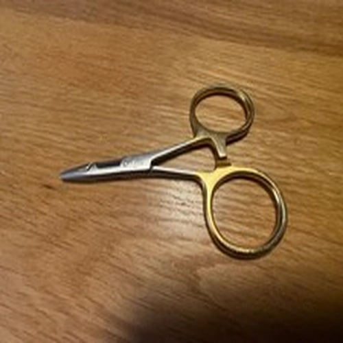 ORVIS STAINLESS STEEL FLY FISHING SCISSOR CLAMPS,  SMALL, (3.5 INCHES)