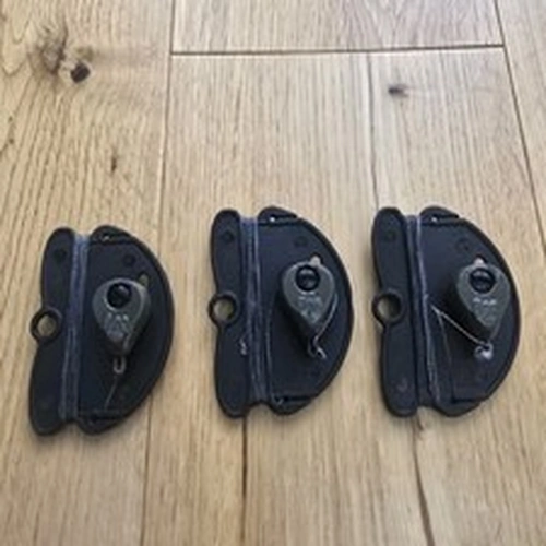 3x Mk2 Fox Captive Back Leads carp tackle setup
