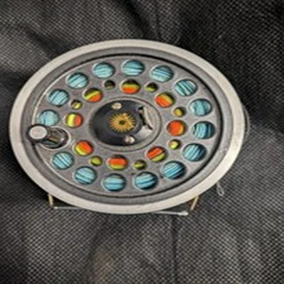 Vintage Daiwa 809 Trout Fly Fishing Reel, with unspecified sinking line