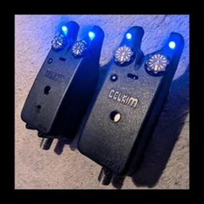 2 X Delkim EV-D Bite Alarm - Blue LED