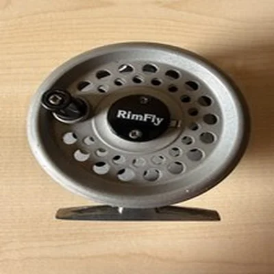  vintage Leeda  rimfly MINI trout fly fishing reel 3 + 1/8ths"