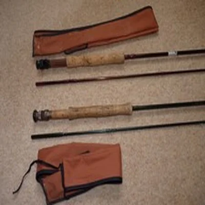 Two 10ft trout fishing rods. chew valley, carbon graphite.