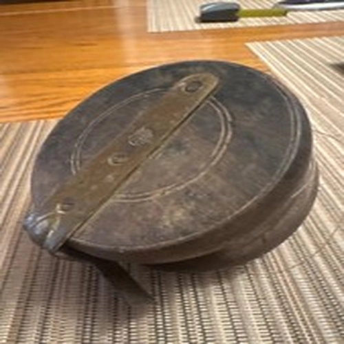 BK18: Vintage Antique Brass and Wooden Wood Fly Fishing Reel 3.5 Inch