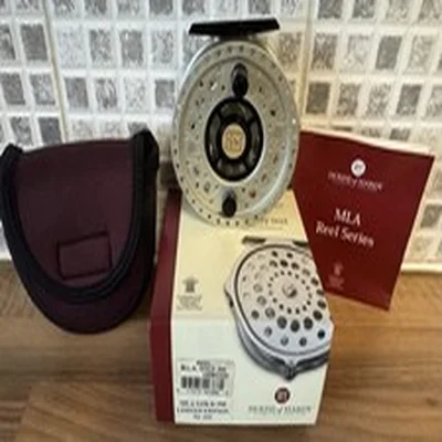 Hardy MLA 350 Ltd Ed Gold Fly Reel Number 235/250 In Pouch and Boxed SUPERB