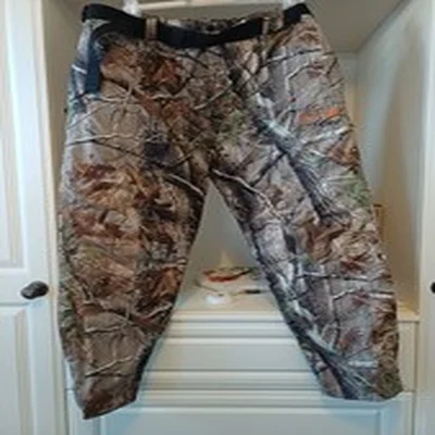 Total Fishing Gear Lined Camo Trousers- Size L- Carp Fishing