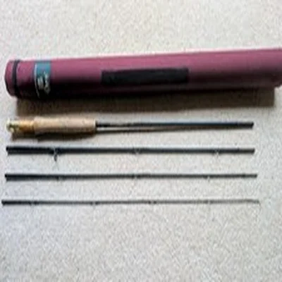 Orvis Trident TLS 9' 4pc carbon fly rod #6 Mid Flex 7.0 + tube case