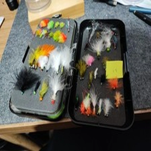 Greys Fly Box with Approx 90 Lures Fly Fishing