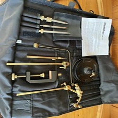 Snowbee AR Fly Tying Vise With Pedestal Base, C-clamp, Tube Fly Head, Case