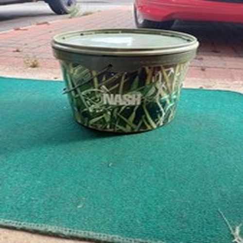 Nash 10lt Camo Bait Bucket- Carp Fishing