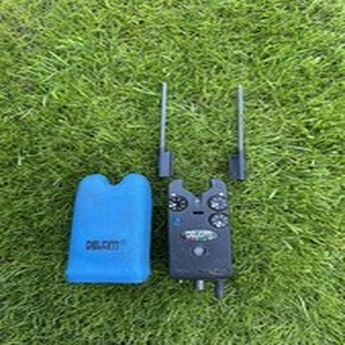 Delkim TXI Plus Blue Bite Alarm With Case And Snag Ears