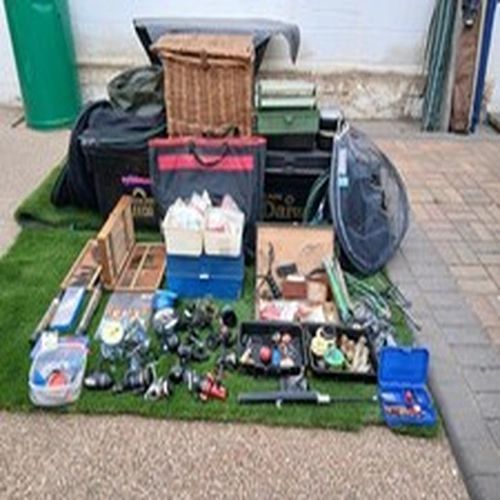 FISHING TACKLE COARSE, SEA, BOAT, BEACH, VERY LARGE COLLECTION