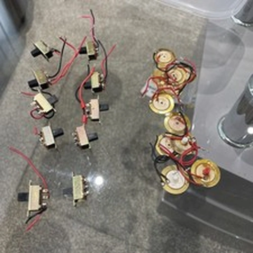 Optonic Bite Alarm on/off Switch + speakers
