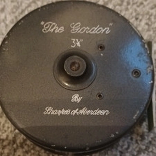 Sharpes of Aberdeen The Gordon 3 3/4in Vintage Fly Reel Single-Action Max 3