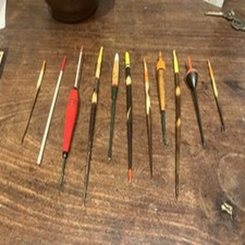 VINTAGE FISHING FLOATS  - JOB LOT / BUNDLE OF 11