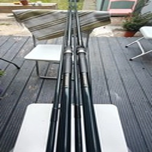 Bob Morris Vintage Pair 12ft.3 3lb TC BM Eurospec Rods Carp Fishing Tackle